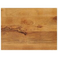 Tafelblad rechthoekig 70x60x2,5 cm massief mangohout