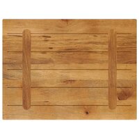 Tafelblad rechthoekig 70x60x2,5 cm massief mangohout