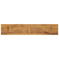 Tafelblad rechthoekig 160x30x3,8 cm massief mangohout