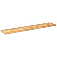 Tafelblad rechthoekig 160x40x3,8 cm massief mangohout
