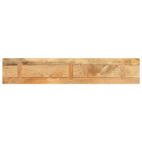 Tafelblad rechthoekig 160x40x3,8 cm massief mangohout