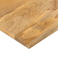 Tafelblad rechthoekig 160x40x3,8 cm massief mangohout