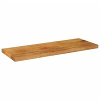 Tafelblad rechthoekig 90x30x2,5 cm massief mangohout