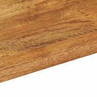 Tafelblad rechthoekig 90x30x2,5 cm massief mangohout