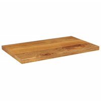 Tafelblad rechthoekig 50x30x2,5 cm massief mangohout
