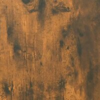 Nachtkastje 50x36x60 cm bewerkt hout gerookt eikenkleurig