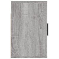 Nachtkastjes 2 st wandgemonteerd 50x30x47 cm grijs sonoma eiken