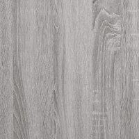 Nachtkastjes 2 st wandgemonteerd 50x30x47 cm grijs sonoma eiken