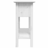 Wandtafel BODO 91x35x74 cm massief grenenhout wit