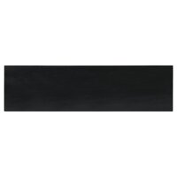 Wandtafel 110x30x75 cm massief mahoniehout zwart
