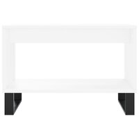 Salontafel 60x50x40 cm bewerkt hout wit
