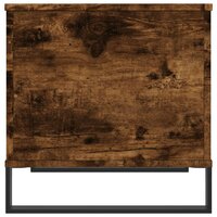Salontafel 60x44,5x45 cm bewerkt hout gerookt eikenkleurig