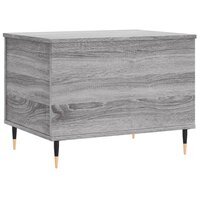 Salontafel 60x44,5x45 cm bewerkt hout grijs sonoma eikenkleurig