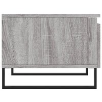 Salontafel 50x46x35 cm bewerkt hout grijs sonoma eikenkleurig
