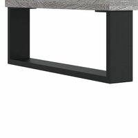 Salontafel 50x46x35 cm bewerkt hout grijs sonoma eikenkleurig