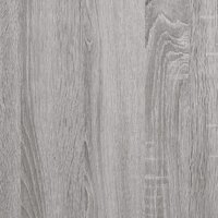 Salontafel 50x46x35 cm bewerkt hout grijs sonoma eikenkleurig