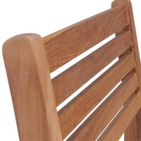 Tuinstoelen 2 st met heldergroene kussens massief teakhout