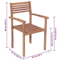 Tuinstoelen 2 st met heldergroene kussens massief teakhout