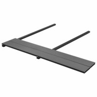 Terrasplanken HKC met accessoires 20 m&sup2; 4 m grijs