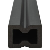 Terrasplanken HKC met accessoires 20 m&sup2; 4 m grijs