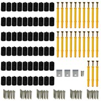 Terrasplanken HKC met accessoires 20 m&sup2; 4 m grijs