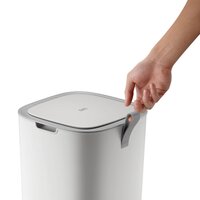 Afvalbak met sensor Morandi 30 L wit
