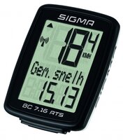 Sigma Fietscomputer Bc 7.16 Ats Draadloos Zwart