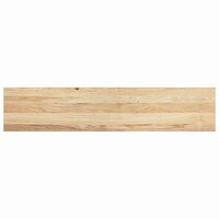 Vensterbanken 2 st onbehandeld 120x30x2 cm massief eikenhout