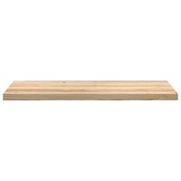 Vensterbanken 2 st onbehandeld 110x40x2 cm massief eikenhout