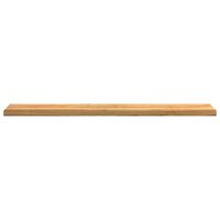 Vensterbanken 2 st 160x30x2 cm massief eikenhout lichtbruin