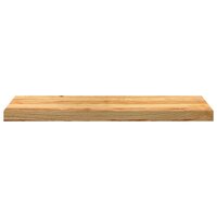 Vensterbanken 2 st 80x30x2 cm massief eikenhout lichtbruin