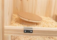 Trixie Loopschijf Hamsters Hout Kurk 22 CM