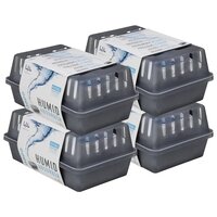 Luchtontvochtigers met navulzakjes 4 st 900 g