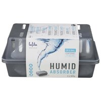 Luchtontvochtigers met navulzakjes 2 st 900 g