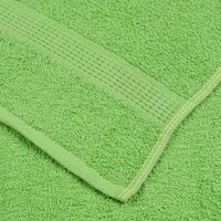8-delige Handdoekenset 360 g/m&sup2; 100% katoen groen