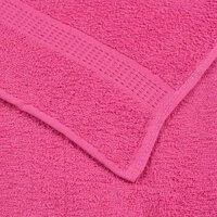 12-delige Handdoekenset 360 g/m&sup2; 100% katoen roze