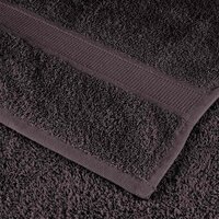 6-delige Handdoekenset 360 g/m&sup2; 100% katoen antracietkleurig