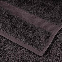 8-delige Handdoekenset 360 g/m&sup2; 100% katoen antracietkleurig