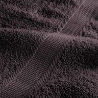 8-delige Handdoekenset 360 g/m&sup2; 100% katoen antracietkleurig