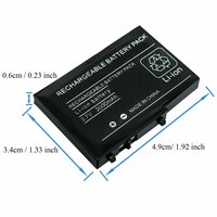 Bigbuy Accessories Heroplaadbare Lithium Batterij 029900 2000 Mah (Refurbished B)