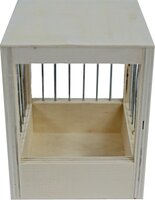 Merkloos Houten Tralie Nestkastje 11X11X14 CM