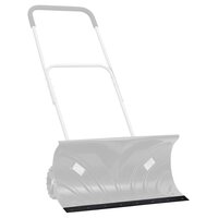 Rubberen rand voor sneeuwploeg 120x10x1 cm zwart