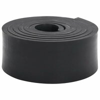 Rubberen rand voor sneeuwploeg 250x8x1 cm zwart