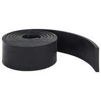 Rubberen rand voor sneeuwploeg 300x10x1 cm zwart