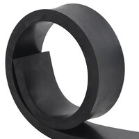 Rubberen rand voor sneeuwploeg 80x8x2 cm zwart