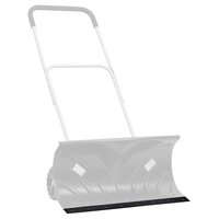 Rubberen rand voor sneeuwploeg 150x10x2 cm zwart