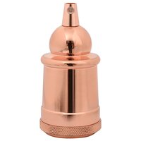 Lamphouders 2 st ros&eacute;goud E27
