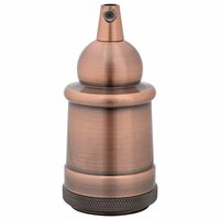 Lamphouders 2 st rood brons E27