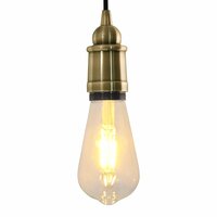 Lamphouders 2 st brons E27