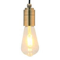 Lamphouders 2 st brons E27